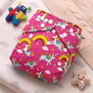 TOKOMAMY Reusable Cloth Diaper – Unicorn (Pack of 1) – image 1